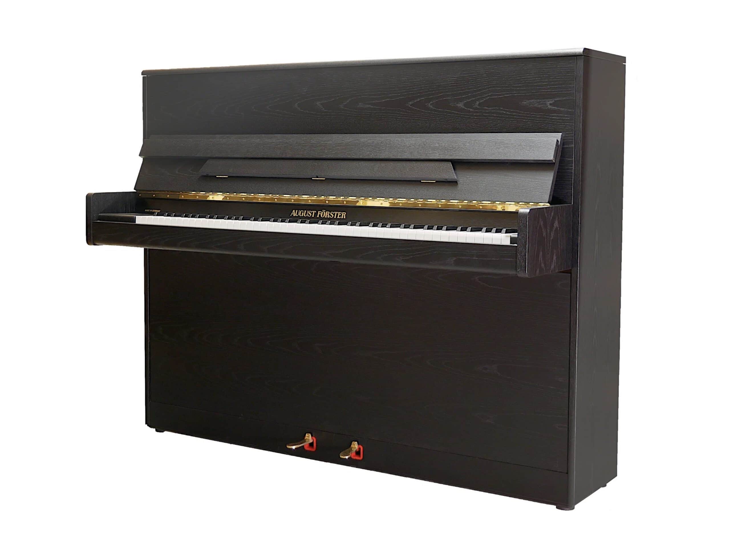 August Förster 116S zwart mat