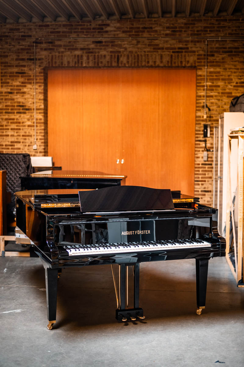 August Förster (Berger) halve concertvleugel te koop - Kint Pianos