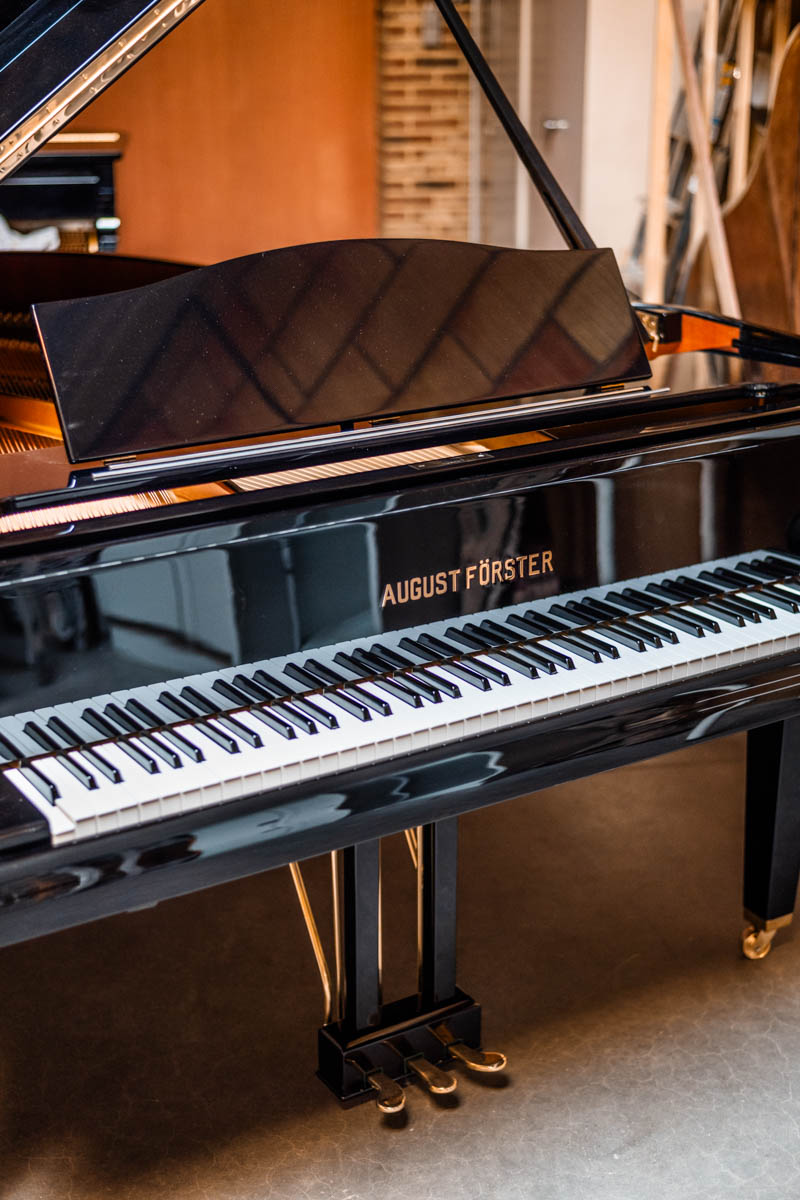 August Förster (Berger) halve concertvleugel te koop - Kint Pianos