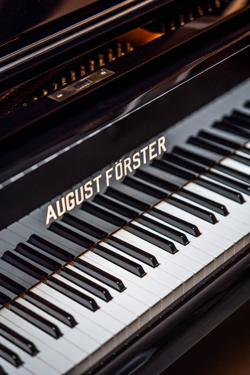 August Förster (Berger) halve concertvleugel te koop - Kint Pianos