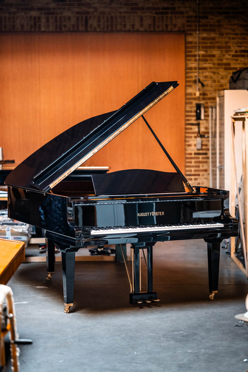 August Förster (Berger) halve concertvleugel te koop - Kint Pianos